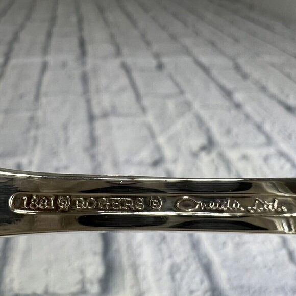 Vintage Oneida First Colony 1881 Rogers Silver Plated Server NEW OLD STOCK - Picture 9 of 10